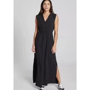 Athleta Black Marlow Maxi Dress in Black Size Small